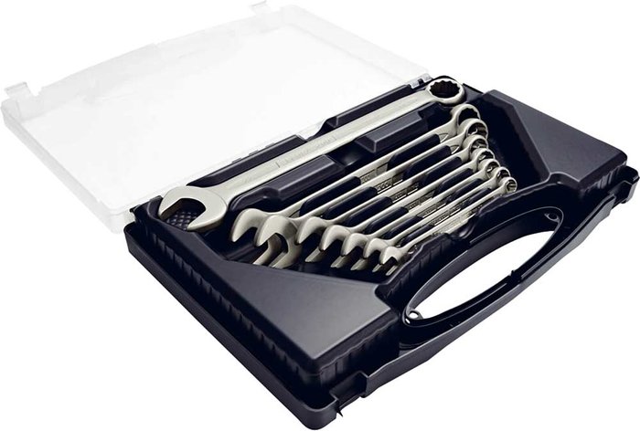 Tooled Up | Elora Elora 8 Piece Long Combination Spanner Set Elora Elora 8 Piece Long Combination Spanner Set