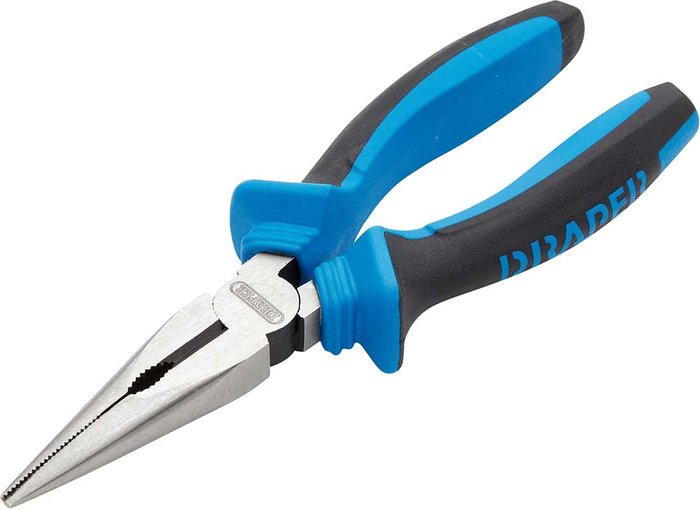 Tooled Up | Draper Draper Long Nose Pliers 160mm Draper Draper Long Nose Pliers 160mm