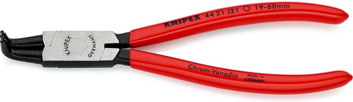 Tooled Up | Knipex Knipex 44 21 Internal 90 Degree Circlip Pliers 19mm - 60mm Knipex Knipex 44 21 Internal 90 Degree Circlip Pliers 19mm - 60mm