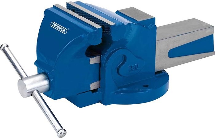 Tooled Up | Draper Draper Engineers Bench Vice 125mm Draper Draper Engineers Bench Vice 125mm