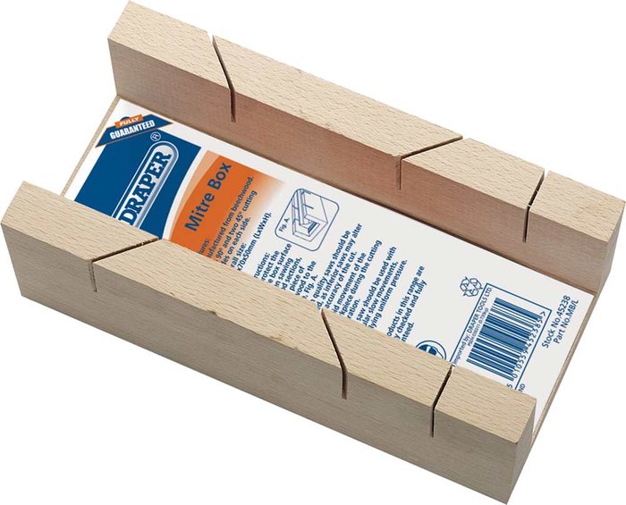 Tooled Up | Draper Draper Beechwood Mitre Box 225mm Draper Draper Beechwood Mitre Box 225mm