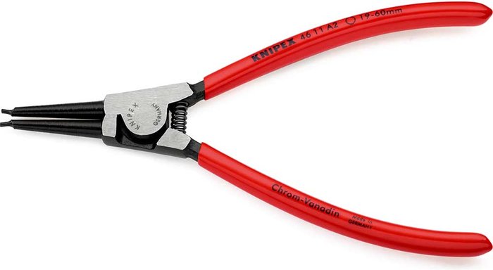 Tooled Up | Knipex Knipex 46 11 External Straight Circlip Pliers 19mm - 60mm Knipex Knipex 46 11 External Straight Circlip Pliers 19mm - 60mm