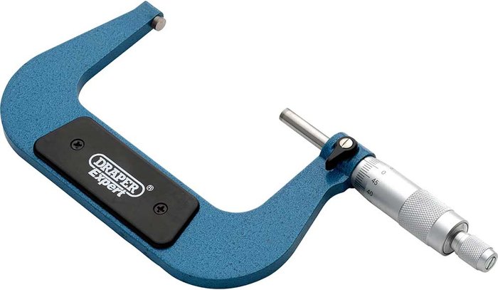 Tooled Up | Draper Draper Expert External Micrometer 75mm - 100mm Draper Draper Expert External Micrometer 75mm - 100mm