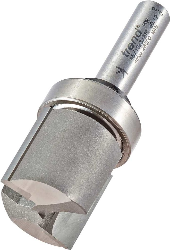 Tooled Up | Trend Trend Bearing Guided Template Profiler Router Cutter 26mm 25.4mm 1/2 Trend Trend Bearing Guided Template Profiler Router Cutter 26mm 25.4mm 1/2