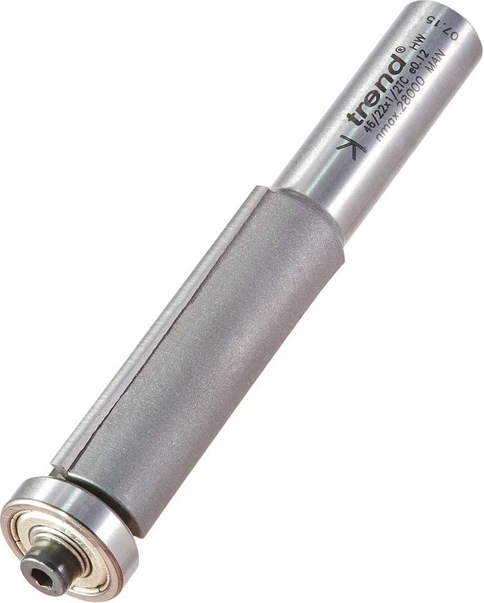 Tooled Up | Trend Trend Bearing Guided Trimmer Router Cutter 18mm 50mm 1/2 Trend Trend Bearing Guided Trimmer Router Cutter 18mm 50mm 1/2