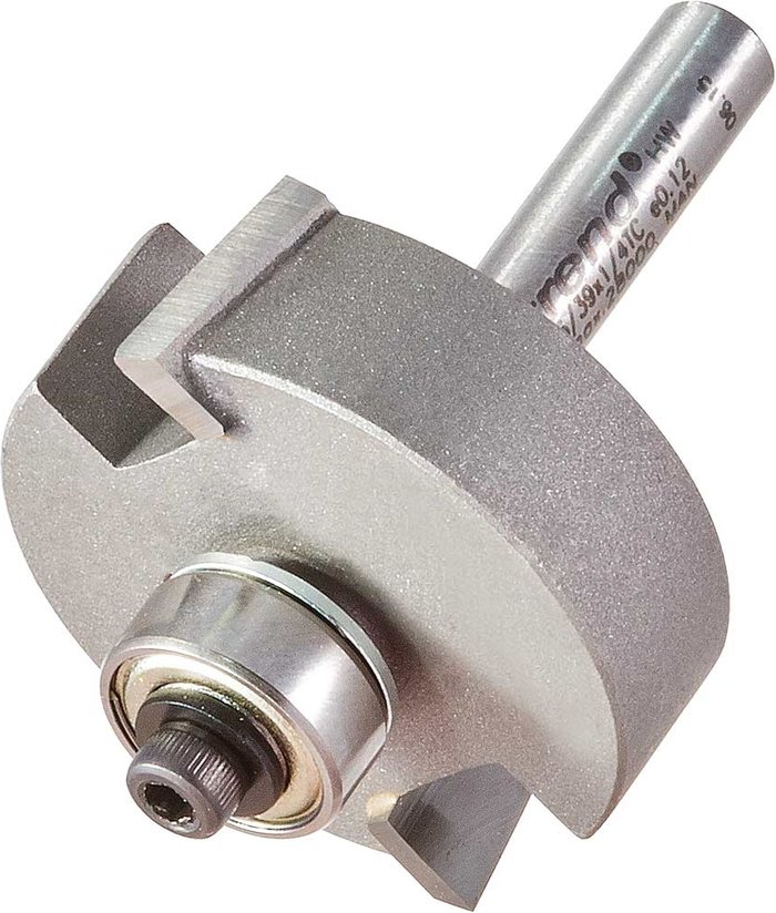 Tooled Up | Trend Trend Bearing Guided Rebater Router Cutter 35mm 12.7mm 1/4 Trend Trend Bearing Guided Rebater Router Cutter 35mm 12.7mm 1/4