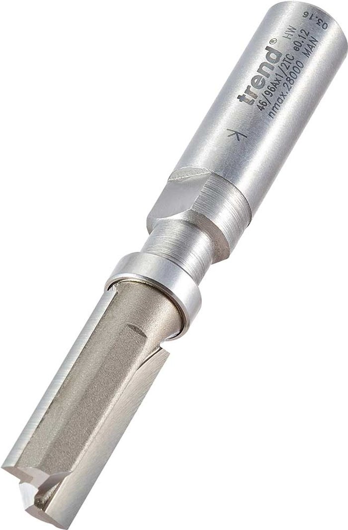 Tooled Up | Trend Trend Bearing Guided Template Profiler Router Cutter 12.7mm 32mm 1/2 Trend Trend Bearing Guided Template Profiler Router Cutter 12.7mm 32mm 1/2
