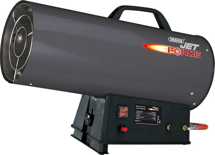Tooled Up | Draper Draper PSH30C Jet Force Propane Space Heater Draper Draper PSH30C Jet Force Propane Space Heater