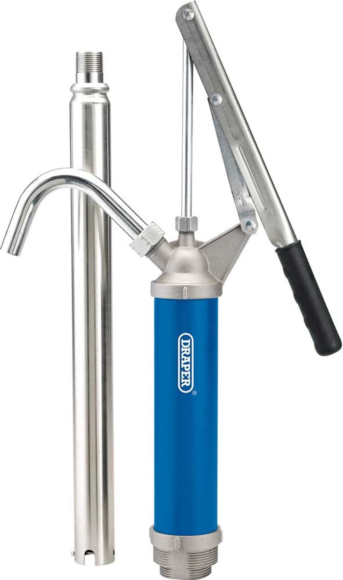 Tooled Up | Draper Draper Telescopic Suction Tube Lever Action Barrel Pump Draper Draper Telescopic Suction Tube Lever Action Barrel Pump
