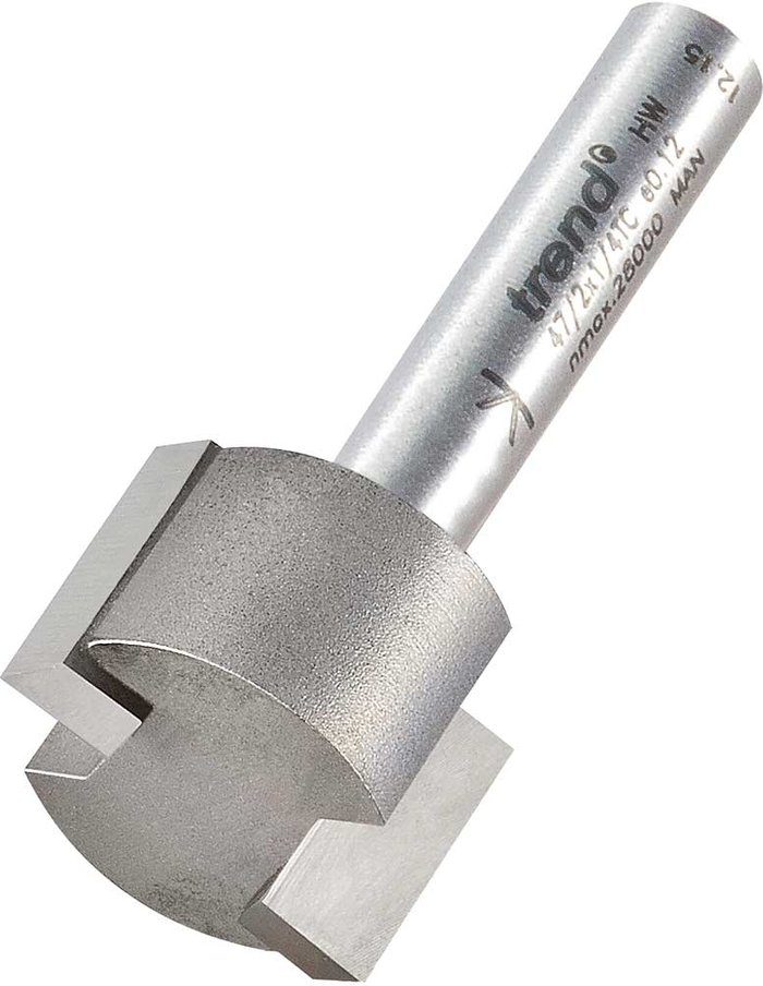 Tooled Up | Trend Trend Trimmer Router Cutter 18mm 12mm 1/4 Trend Trend Trimmer Router Cutter 18mm 12mm 1/4