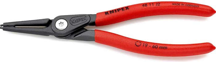 Tooled Up | Knipex Knipex 48 11 Internal Straight Precision Circlip Pliers 19mm - 60mm Knipex Knipex 48 11 Internal Straight Precision Circlip Pliers 19mm - 60mm