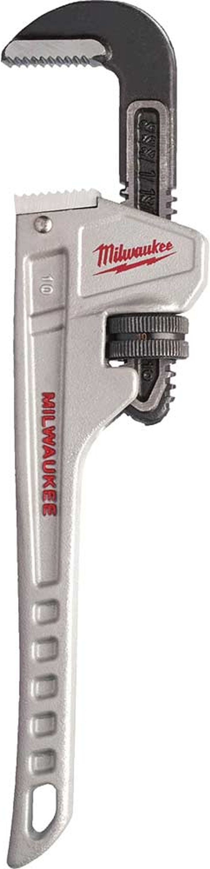 Tooled Up | Milwaukee Milwaukee Aluminium Pipe Wrench 250mm Milwaukee Milwaukee Aluminium Pipe Wrench 250mm