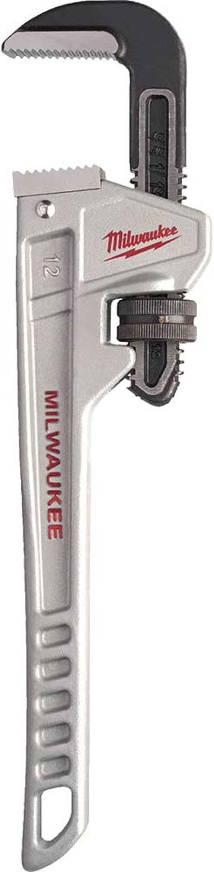 Tooled Up | Milwaukee Milwaukee Aluminium Pipe Wrench 300mm Milwaukee Milwaukee Aluminium Pipe Wrench 300mm