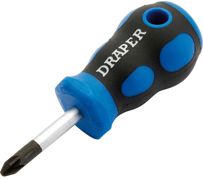 Tooled Up | Draper Draper Pozi Screwdriver PZ2 38mm Draper Draper Pozi Screwdriver PZ2 38mm