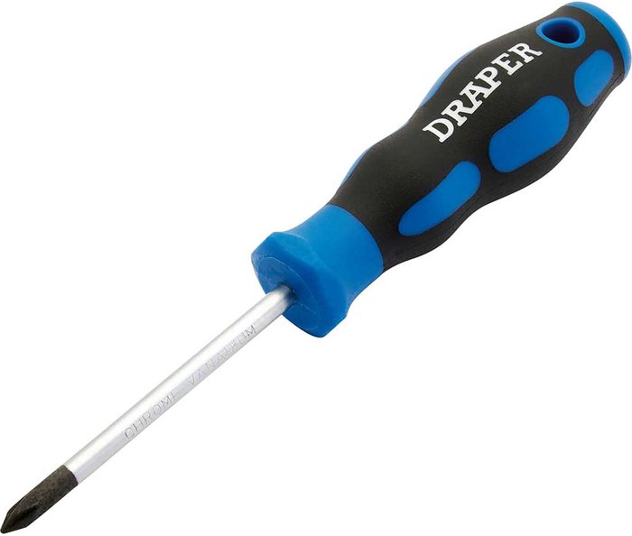 Tooled Up | Draper Draper Phillips Screwdriver PH1 75mm Draper Draper Phillips Screwdriver PH1 75mm