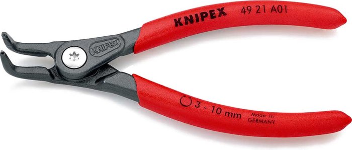 Tooled Up | Knipex Knipex 49 21 External 90 Degree Precision Circlip Pliers 3mm - 10mm Knipex Knipex 49 21 External 90 Degree Precision Circlip Pliers 3mm - 10mm
