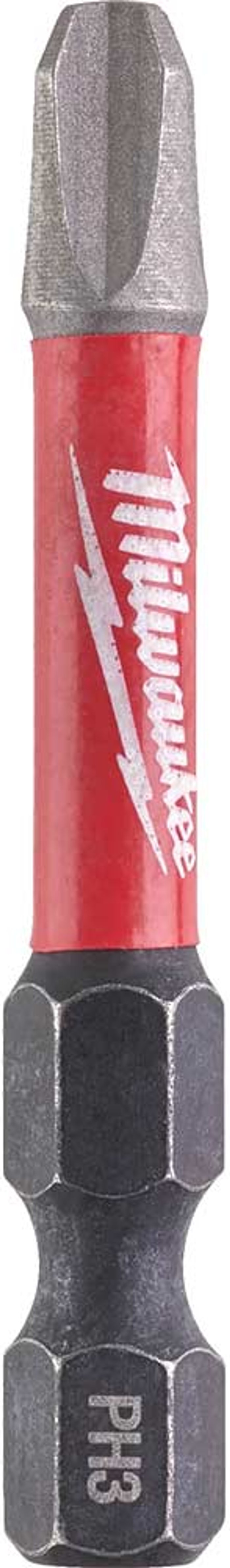 Tooled Up | Milwaukee Milwaukee Shockwave Impact Duty Phillips Screwdriver Bits PH3 50mm Pack of 1 Milwaukee Milwaukee Shockwave Impact Duty Phillips Screwdriver Bits PH3 50mm Pack of 1