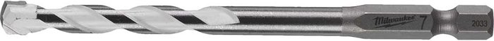 Tooled Up | Milwaukee Milwaukee Multi Material Drill 7mm 100mm Pack of 1 Milwaukee Milwaukee Multi Material Drill 7mm 100mm Pack of 1