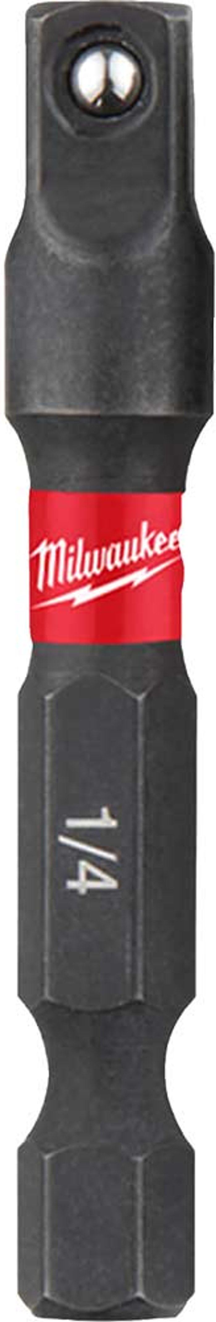 Tooled Up | Milwaukee Milwaukee Shockwave Hex Impact Adaptor 1/4 Milwaukee Milwaukee Shockwave Hex Impact Adaptor 1/4