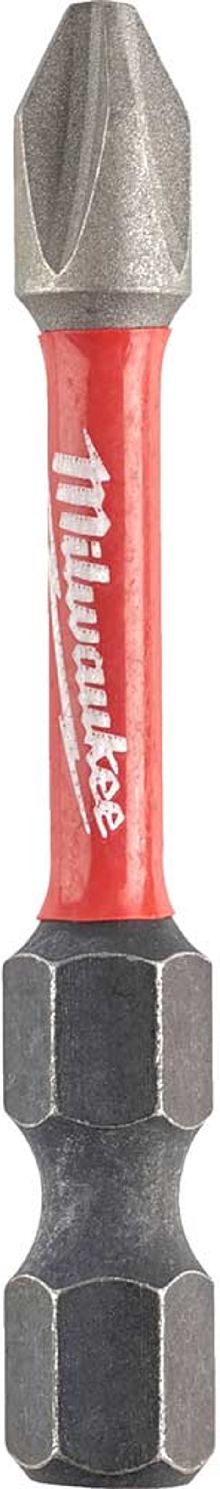 Tooled Up | Milwaukee Milwaukee Shockwave Impact Duty Phillips Screwdriver Bits PH2 50mm Pack of 1 Milwaukee Milwaukee Shockwave Impact Duty Phillips Screwdriver Bits PH2 50mm Pack of 1