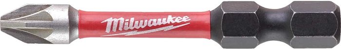 Tooled Up | Milwaukee Milwaukee Shockwave Impact Duty Pozi Screwdriver Bits PZ2 50mm Pack of 10 Milwaukee Milwaukee Shockwave Impact Duty Pozi Screwdriver Bits PZ2 50mm Pack of 10