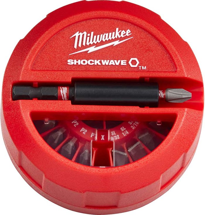 Tooled Up | Milwaukee Milwaukee 16 Piece Shockwave Impact Screwdriver Bit Set Milwaukee Milwaukee 16 Piece Shockwave Impact Screwdriver Bit Set
