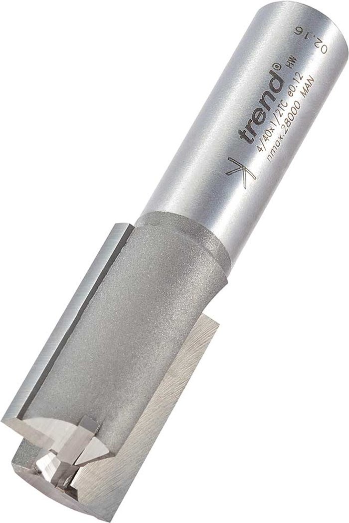 Tooled Up | Trend Trend Professional Two Flute Straight Router Cutter 18.2mm 32mm 1/2 Trend Trend Professional Two Flute Straight Router Cutter 18.2mm 32mm 1/2