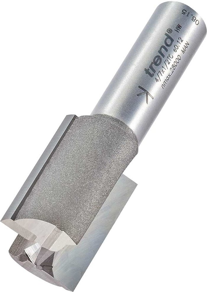 Tooled Up | Trend Trend Professional Two Flute Straight Router Cutter 22.5mm 31mm 1/2 Trend Trend Professional Two Flute Straight Router Cutter 22.5mm 31mm 1/2