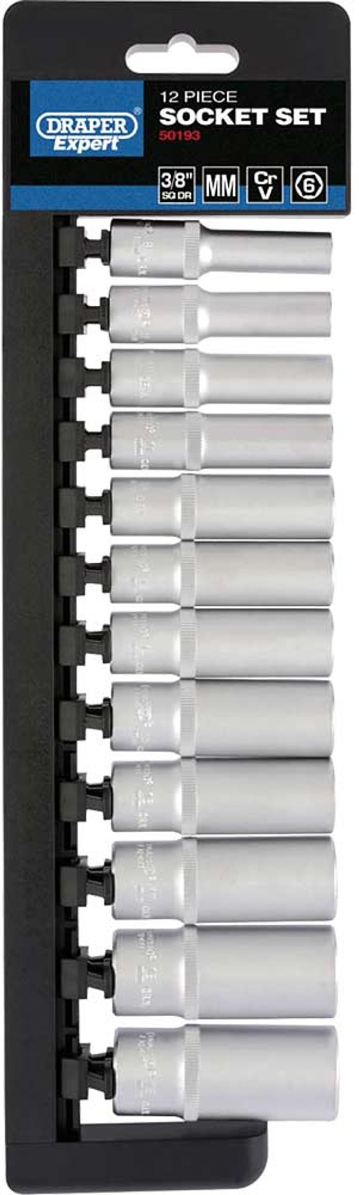 Tooled Up | Draper Draper Expert 12 Piece 3/8 Draper Draper Expert 12 Piece 3/8