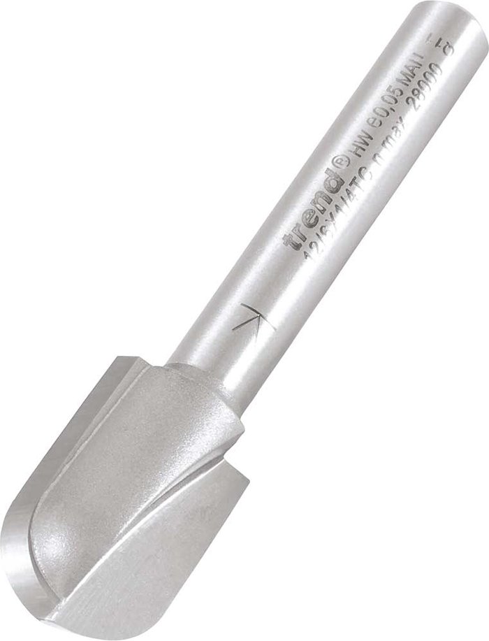 Tooled Up | Trend Trend Radius Router Cutter 12.7mm 19mm 1/4 Trend Trend Radius Router Cutter 12.7mm 19mm 1/4