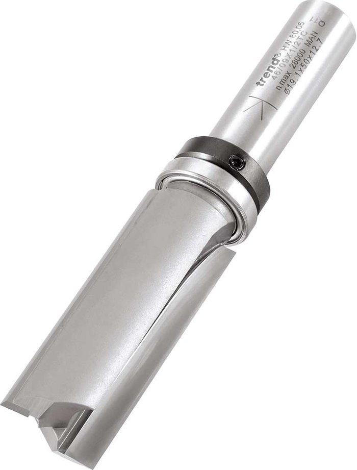 Tooled Up | Trend Trend Bearing Guided Template Profiler Router Cutter 19mm 50mm 1/2 Trend Trend Bearing Guided Template Profiler Router Cutter 19mm 50mm 1/2