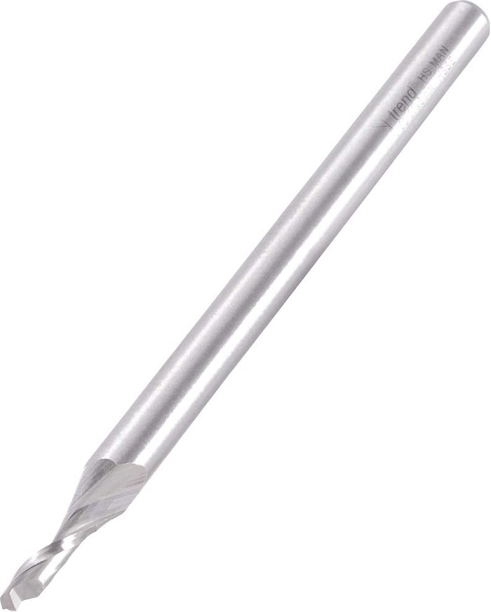 Tooled Up | Trend Trend Aluminium UPVC Single Flute Helical Upcut Cutter 5mm 14mm 8mm Trend Trend Aluminium UPVC Single Flute Helical Upcut Cutter 5mm 14mm 8mm