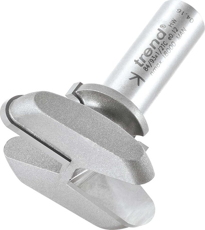 Tooled Up | Trend Trend Drawer Pull Router Cutter 45mm 17mm 1/2 Trend Trend Drawer Pull Router Cutter 45mm 17mm 1/2