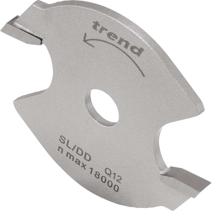 Tooled Up | Trend Trend Slotter Blade for 1/4 Bore Arbor 40mm 3mm 1/4 Trend Trend Slotter Blade for 1/4 Bore Arbor 40mm 3mm 1/4