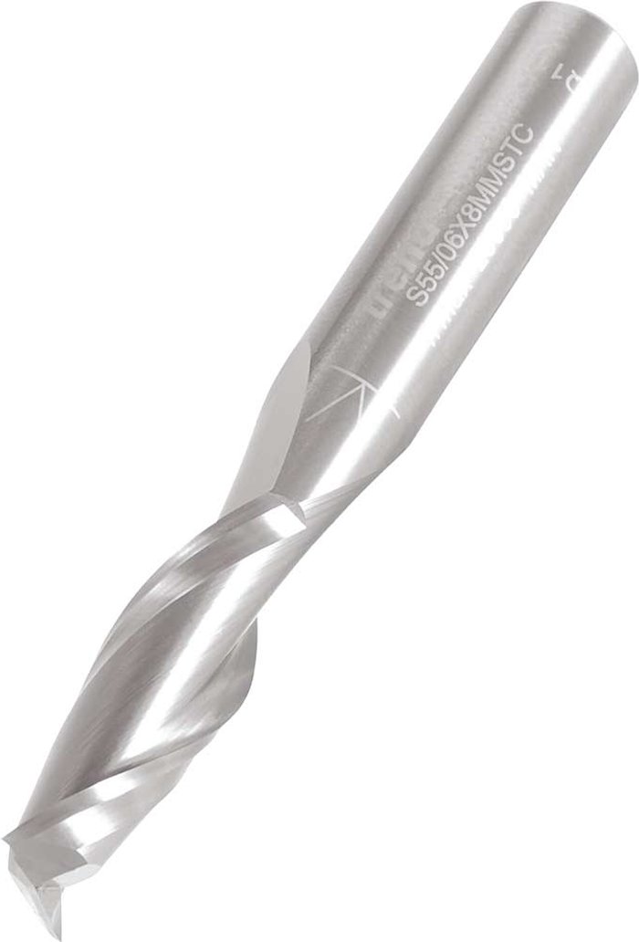 Tooled Up | Trend Trend STC Spiral Upcut Router Cutter 8mm 25mm 8mm Trend Trend STC Spiral Upcut Router Cutter 8mm 25mm 8mm