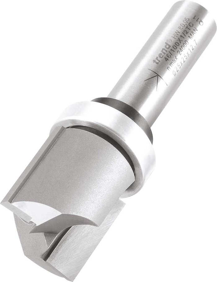 Tooled Up | Trend Trend Bearing Guided Template Profiler Router Cutter 25mm 25mm 1/2 Trend Trend Bearing Guided Template Profiler Router Cutter 25mm 25mm 1/2