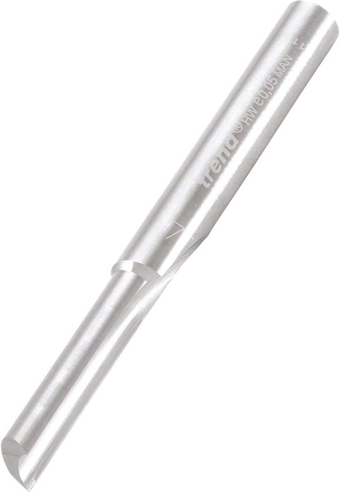 Tooled Up | Trend Trend STC Abs/Pvc Single Flute Router Cutter 6.3mm 25mm 1/4 Trend Trend STC Abs/Pvc Single Flute Router Cutter 6.3mm 25mm 1/4