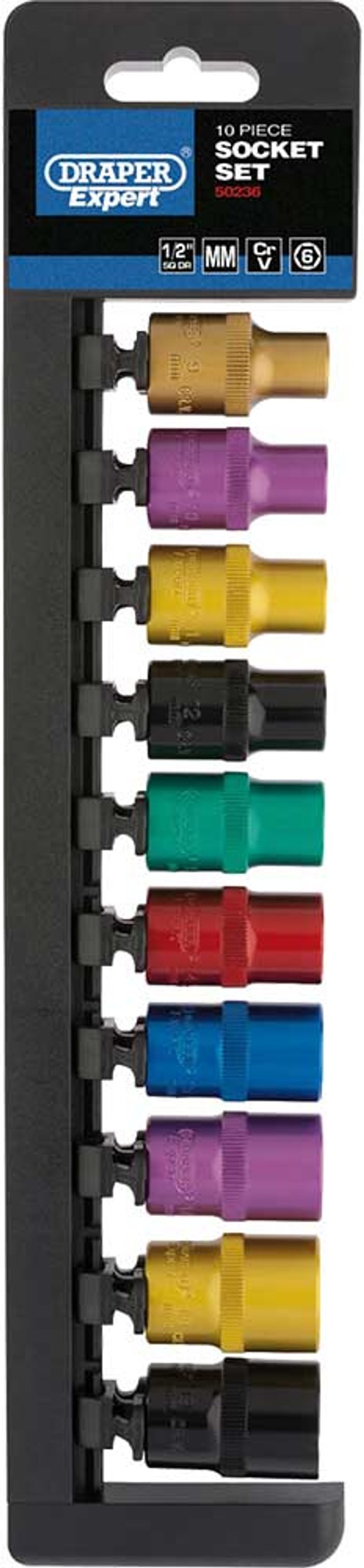 Tooled Up | Draper Draper Expert 10 Piece 1/2 Draper Draper Expert 10 Piece 1/2