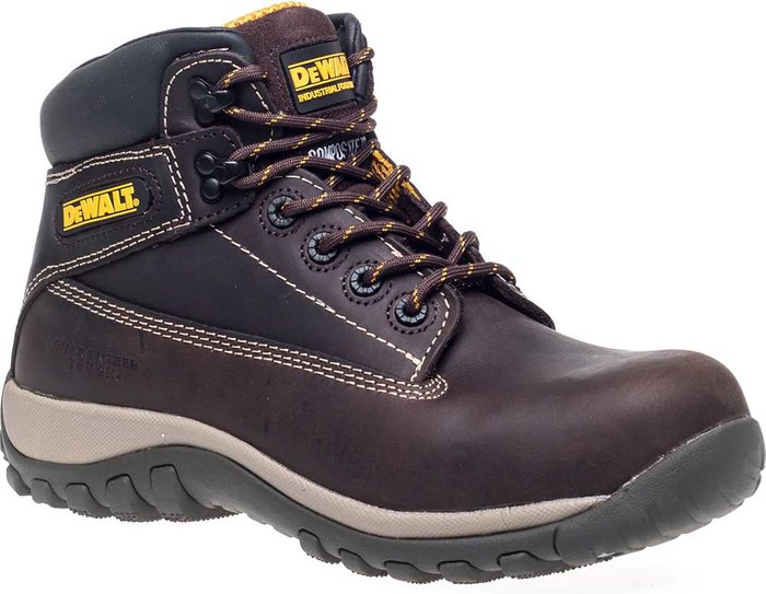 Tooled Up | Dewalt DeWalt Hammer Non Metallic Safety Boots Brown Size 6 Dewalt DeWalt Hammer Non Metallic Safety Boots Brown Size 6