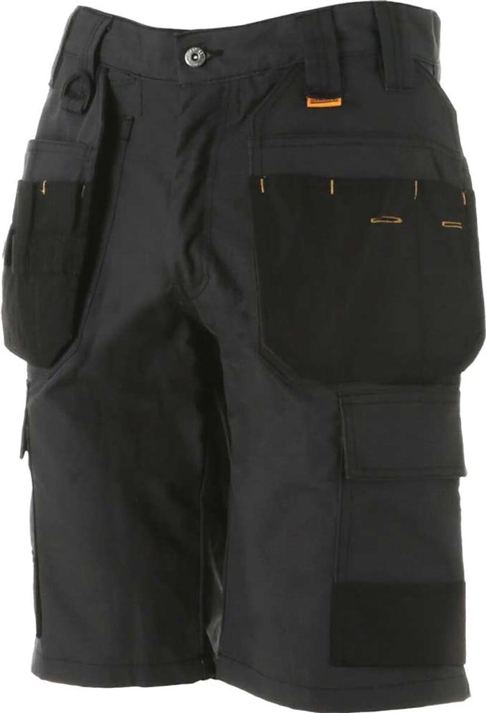 Tooled Up | Dewalt DeWalt Cheverley Ripstop Multi Pocket Work Shorts Grey 38 Dewalt DeWalt Cheverley Ripstop Multi Pocket Work Shorts Grey 38