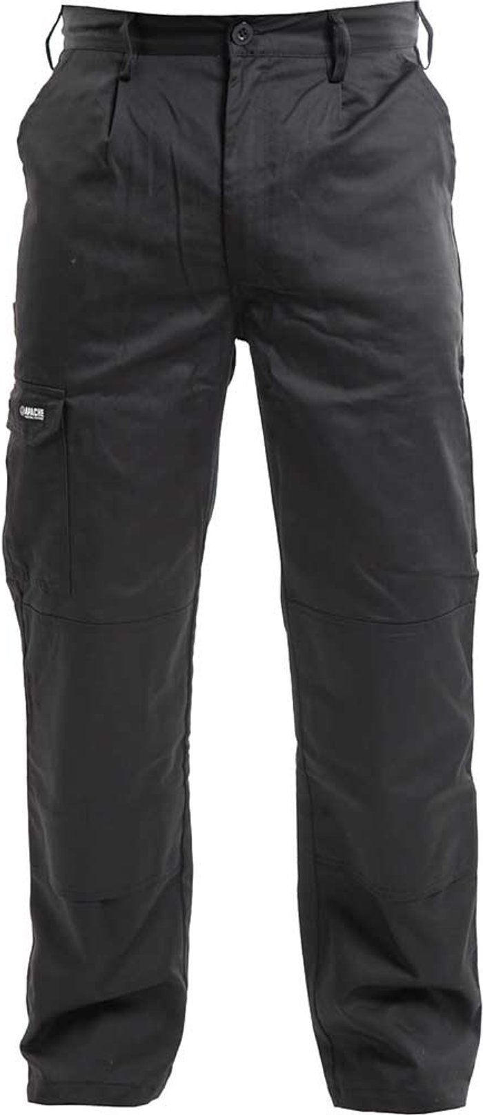 Tooled Up | Apache Apache Mens APIND Industry Work Trousers Black 40 Apache Apache Mens APIND Industry Work Trousers Black 40