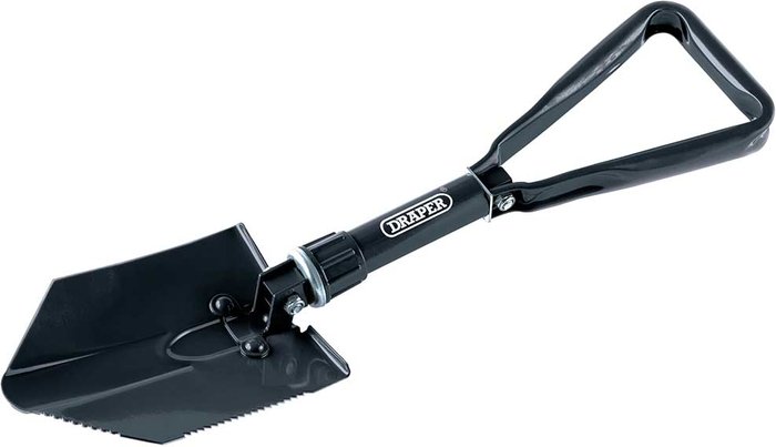 Tooled Up | Draper Draper Folding Steel Shovel Draper Draper Folding Steel Shovel
