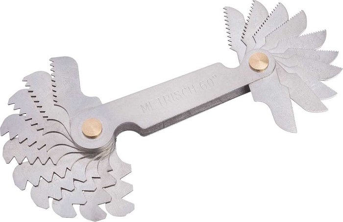 Tooled Up | Draper Draper 20 Blade Screw Pitch Gauge Set Draper Draper 20 Blade Screw Pitch Gauge Set