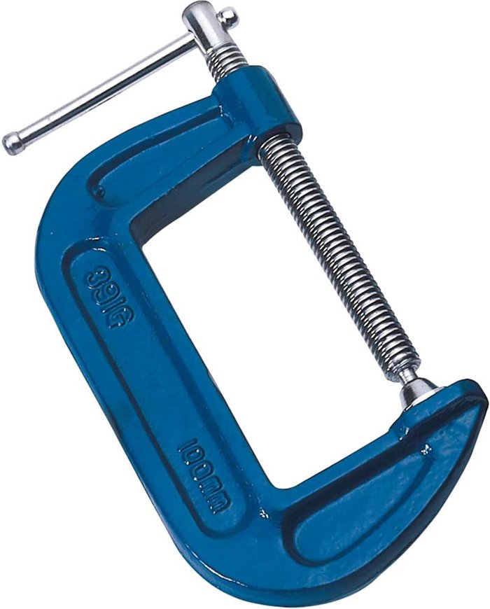 Tooled Up | Draper Draper Cast Iron G Clamp 100mm Draper Draper Cast Iron G Clamp 100mm