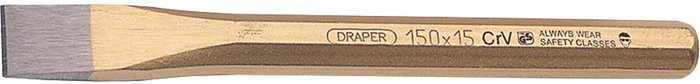 Tooled Up | Draper Draper Expert Octagonal Flat Cold Chisel 150mm 15mm Draper Draper Expert Octagonal Flat Cold Chisel 150mm 15mm