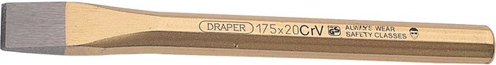 Tooled Up | Draper Draper Expert Octagonal Flat Cold Chisel 175mm 20mm Draper Draper Expert Octagonal Flat Cold Chisel 175mm 20mm