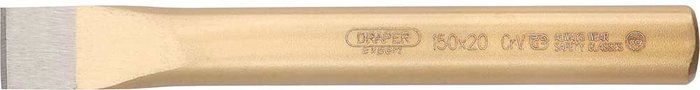 Tooled Up | Draper Draper Expert Flat Cold Chisel 150mm 20mm Draper Draper Expert Flat Cold Chisel 150mm 20mm