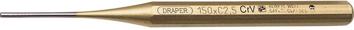 Tooled Up | Draper Draper Expert Parallel Pin Punch 2.5mm Draper Draper Expert Parallel Pin Punch 2.5mm