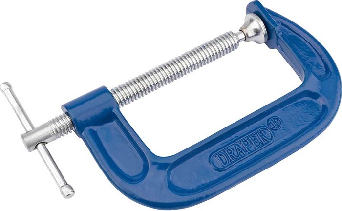 Tooled Up | Draper Draper 100 x 60mm C-Clamp Draper Draper 100 x 60mm C-Clamp
