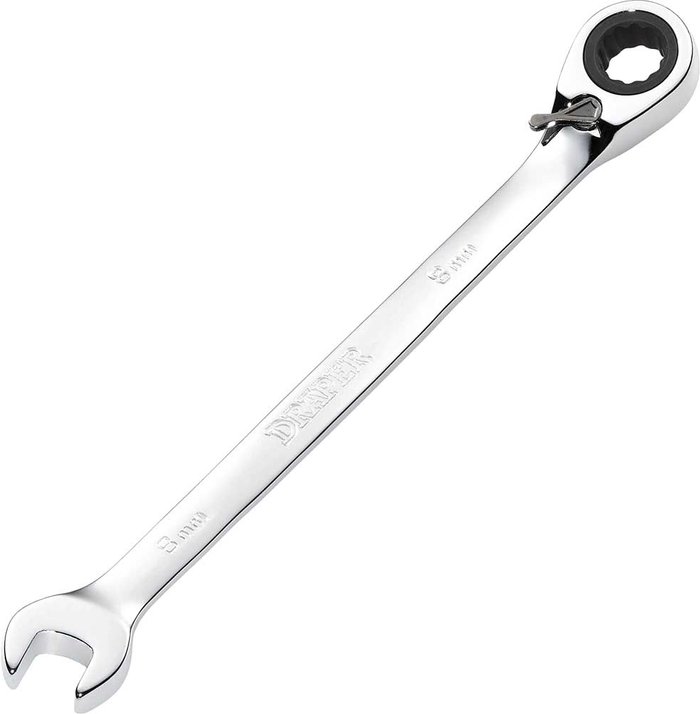 Tooled Up | Draper Draper Hi Torq Ratchet Combination Spanner 8mm Draper Draper Hi Torq Ratchet Combination Spanner 8mm